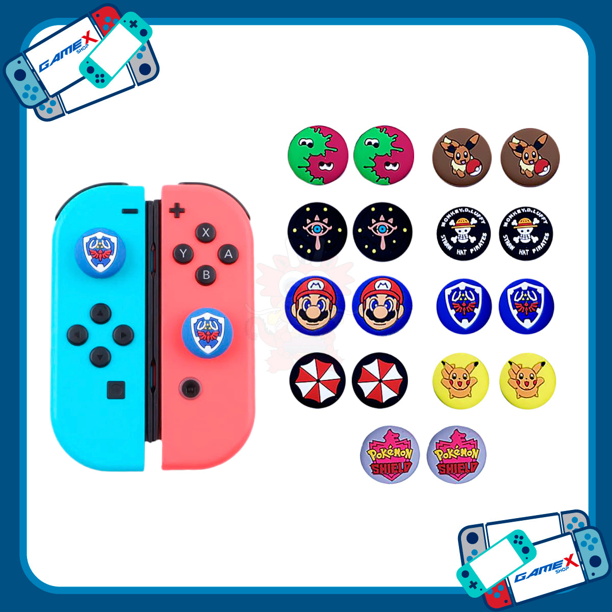 Par Thumb grip silicón N-Switch