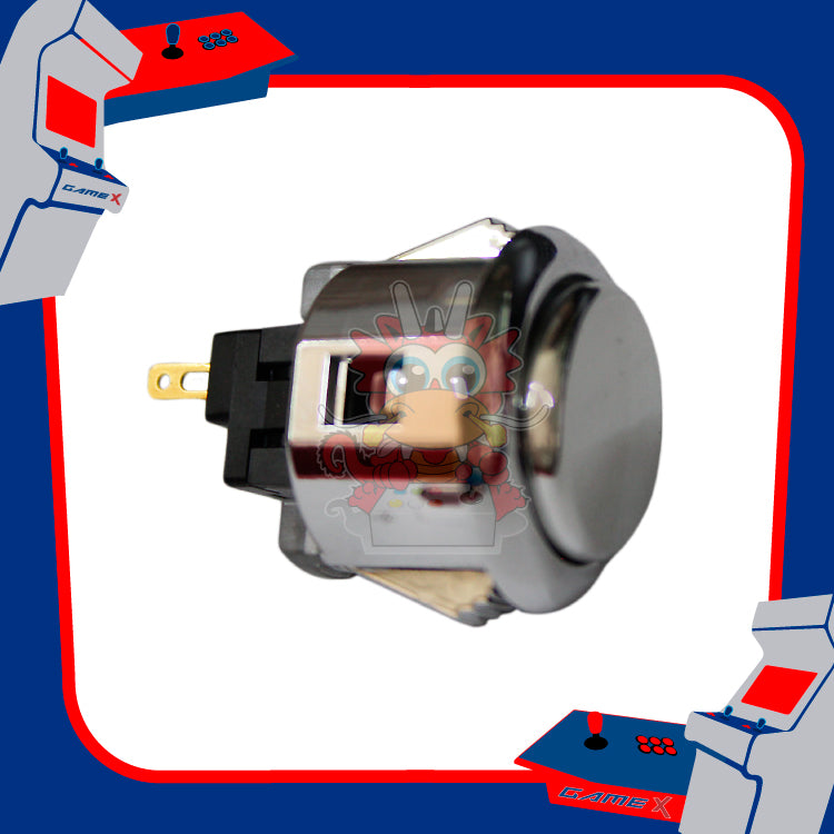 Botón Platinado Sanwa Original 24mm
