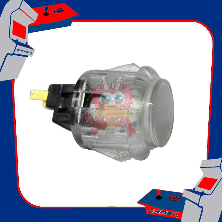 Botón Traslucido 24mm Tipo Sanwa