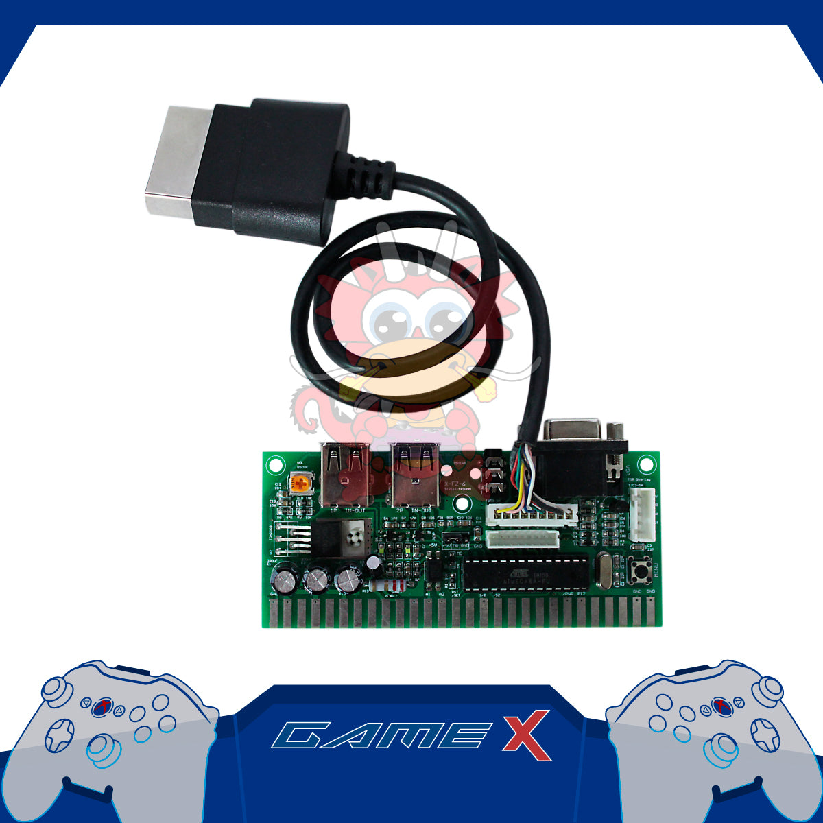 Pulsador de Xbox 360 de 4 jugadores VGA