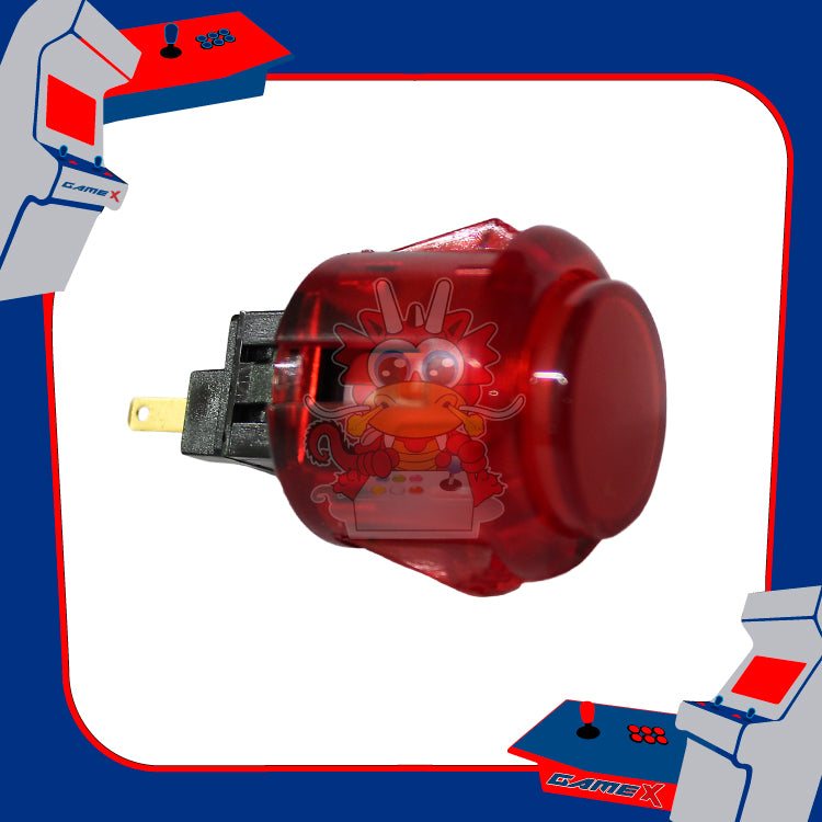 Botón Traslucido 24mm Tipo Sanwa
