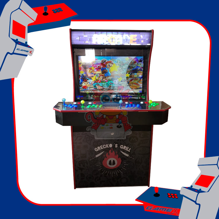 Máquina de 4 jugadores Arcade Luminosa
