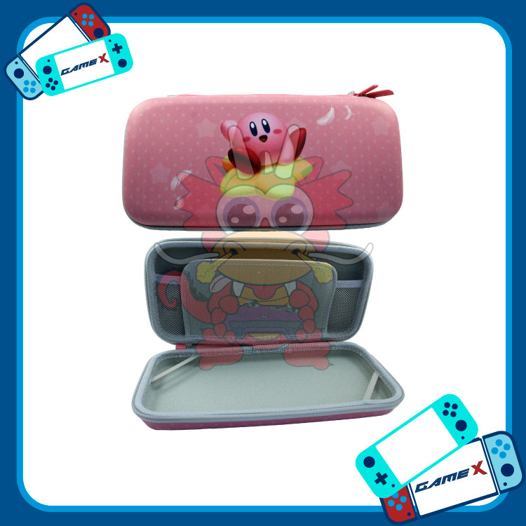 Estuche de viaje rosa kirby para N-SWITCH
