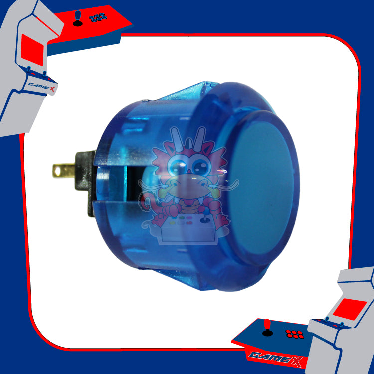 Botón Traslucido 30mm Tipo Sanwa