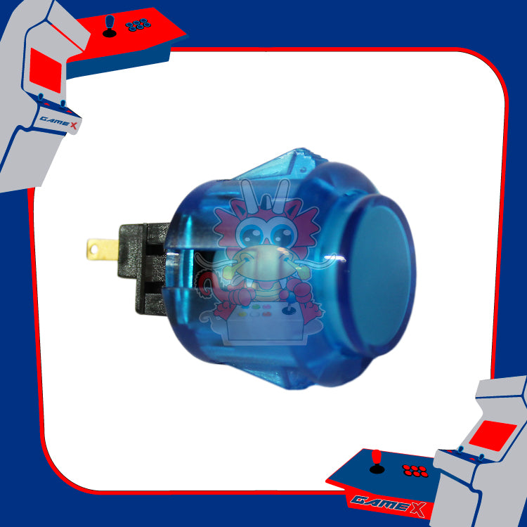 Botón Traslucido 24mm Tipo Sanwa