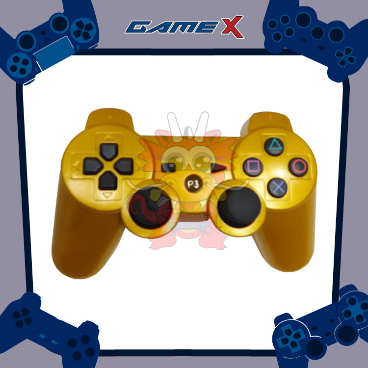 Control Inalámbrico PS3 PLATA/ DORADO