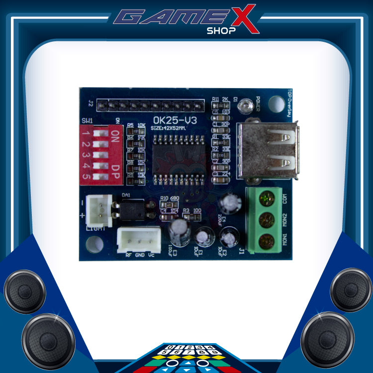 Membrana Numérica sin Control para Rockola