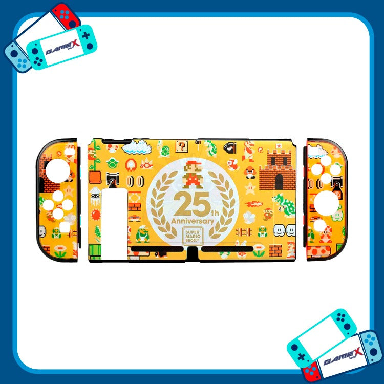 Carcasa serigrafiada Switch GAME WORLD