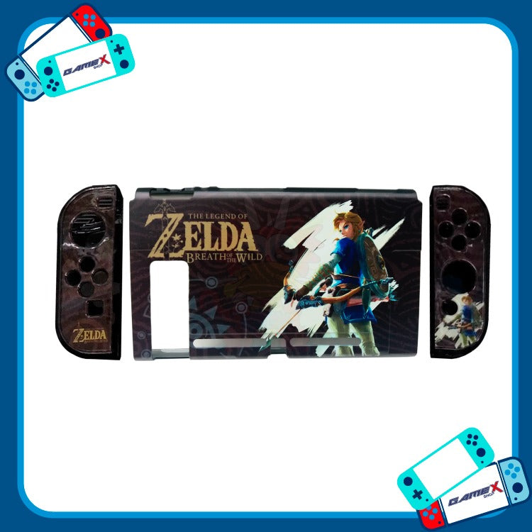 Carcasa serigrafiada Switch GAME WORLD