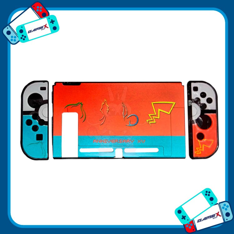 Carcasa serigrafiada Switch GAME WORLD