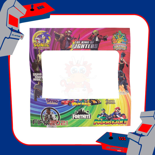 Antifaz para Maquina Arcade