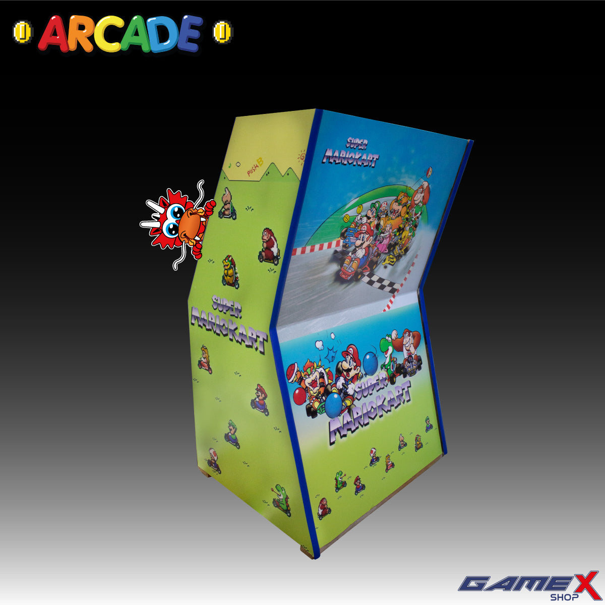 Base al piso Z para tablero Arcade