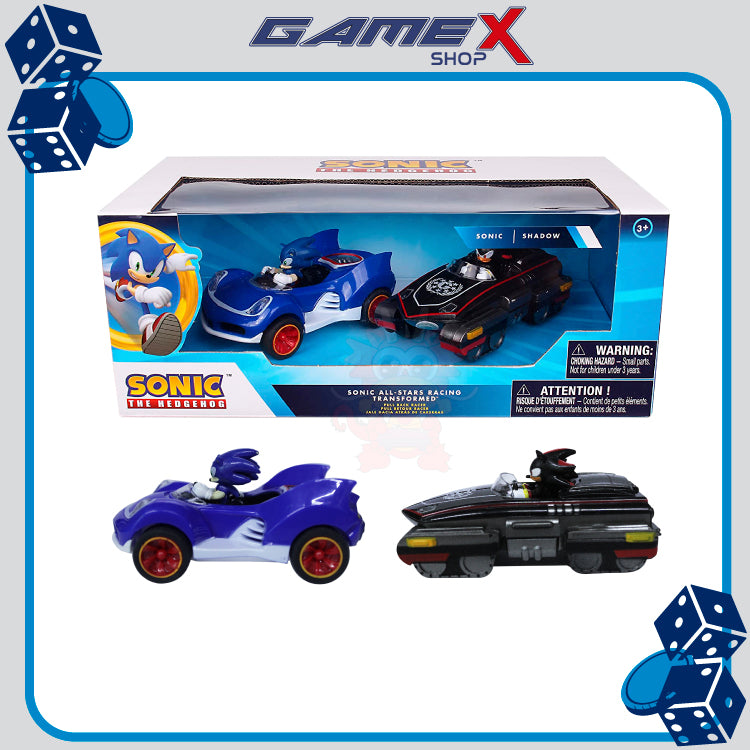 Set Carros de Tracción 2 piezas Sonic