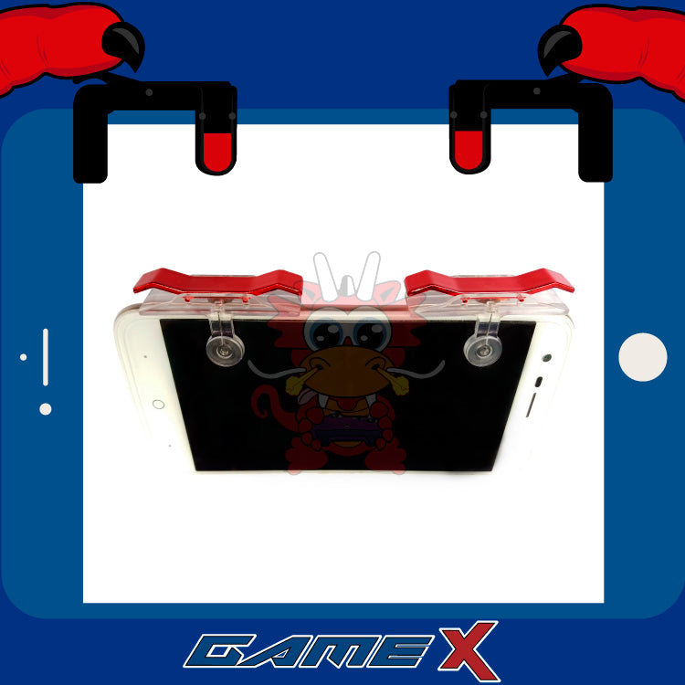 Gatillos para Celular E9 Rojo