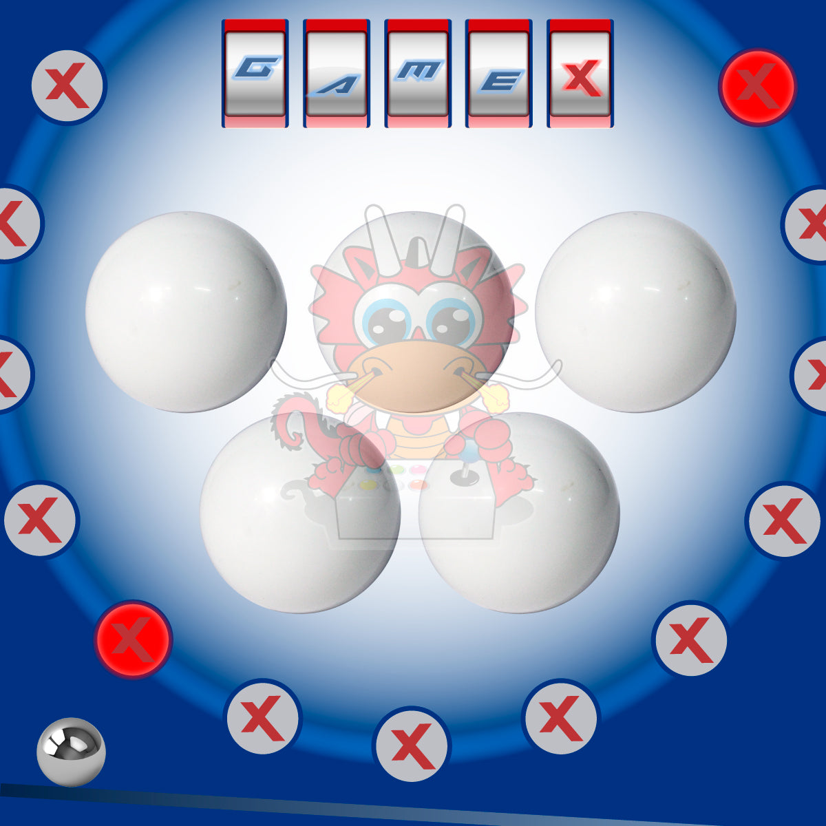 Pelotas Ligeras para Pinball ( Perla de Oriente )