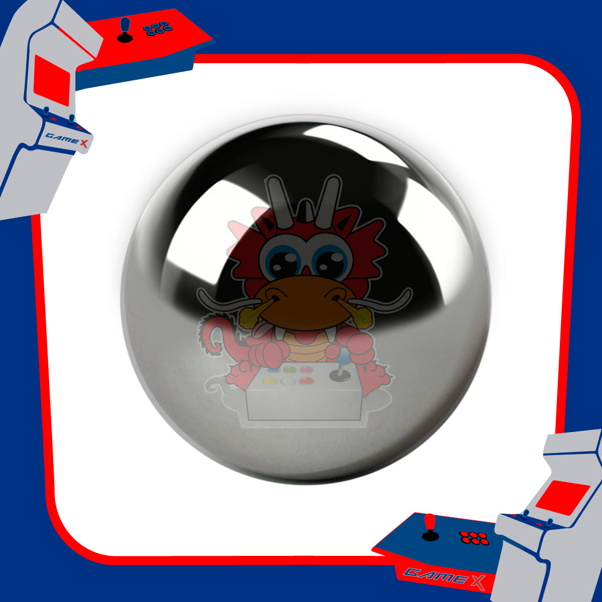 Balltop Platinada Sanwa Original