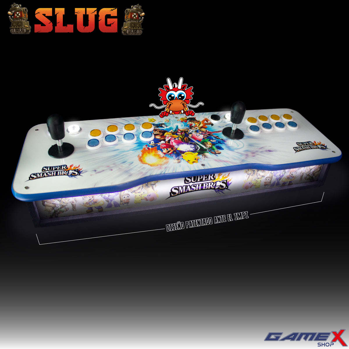 Tablero Arcade 2 jugadores para PC Mod 2022 GameX Shop