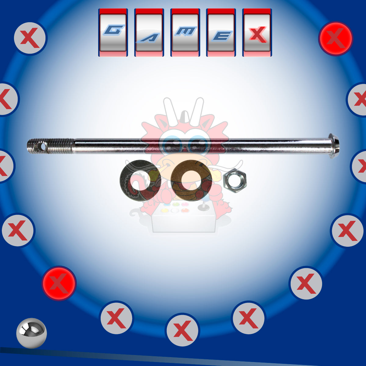 Tubo o Tornillo para Pinball ( Perla de Oriente )