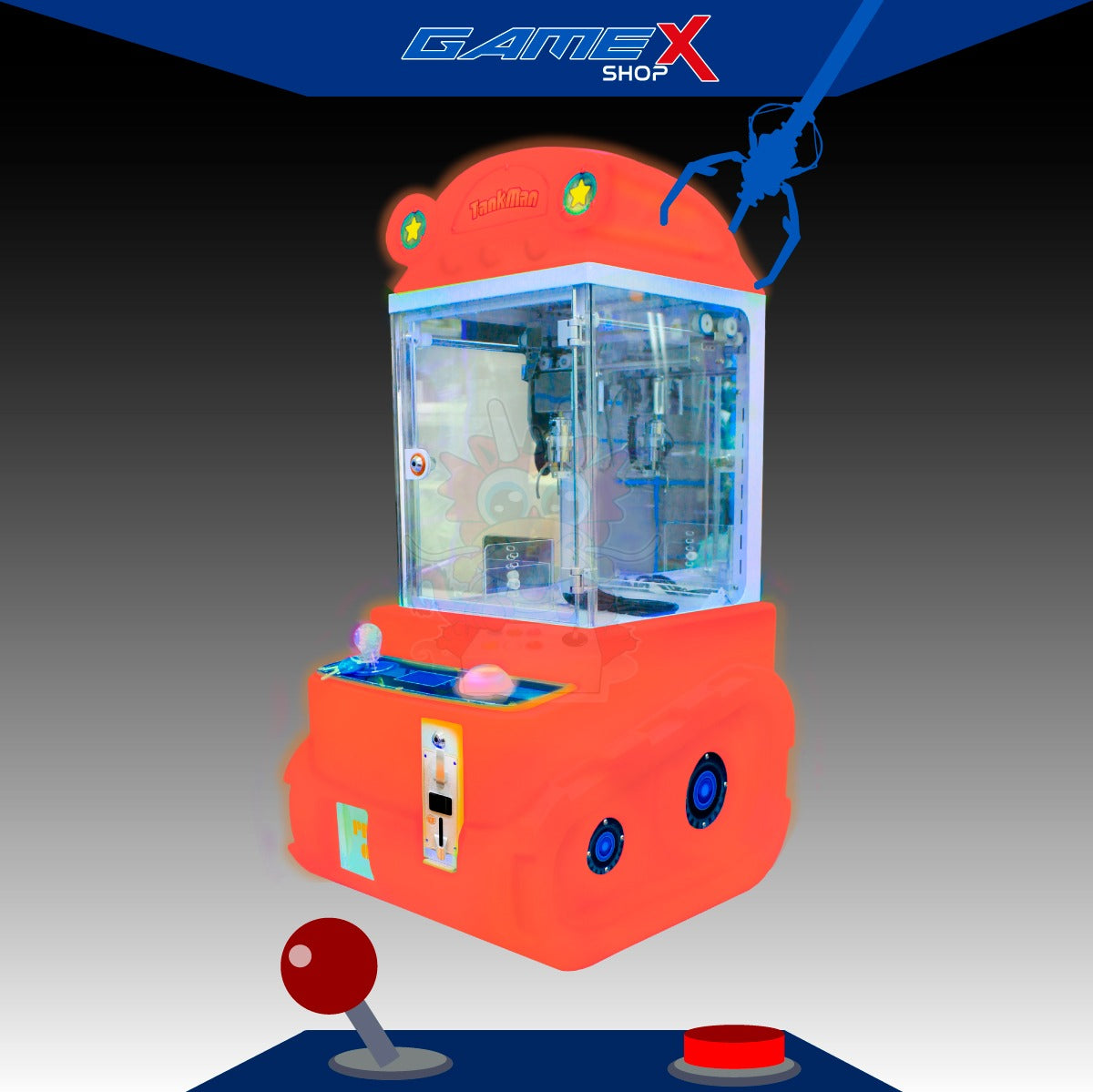 Mini peluchera Tank Man