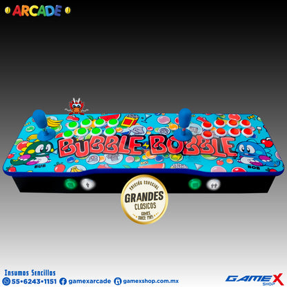 Tablero Arcade Doble 2 jugadores PC Con Mini Consola 48 MIL JUEGOS GameX Shop