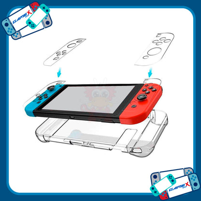 Carcasa de cristal (cubre botones para joycon)
