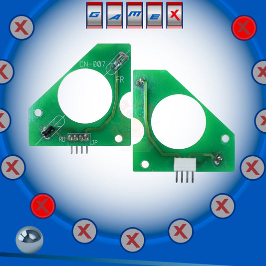 PCB con Ambos sensores (Sexta bola) Pinball