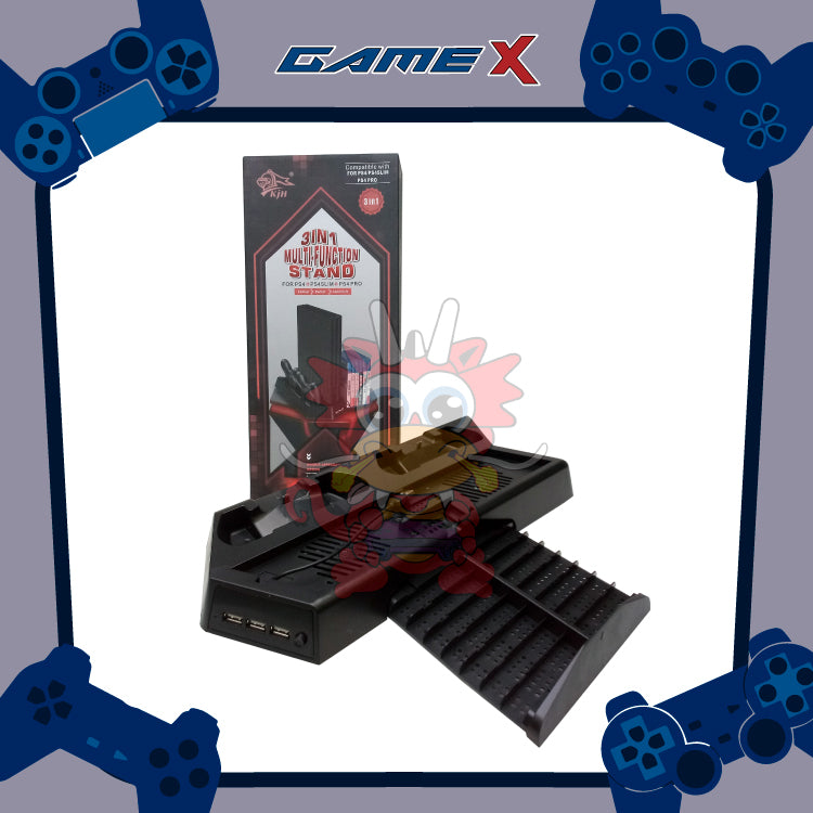 Stand Multifuncional 3 en 1 PS4 /Slim/pro