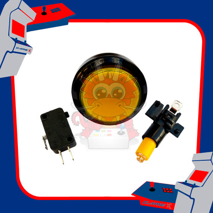 Botón Luminoso 60 mm Plano Arcade Circular p para One Touch