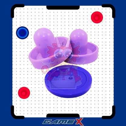 Kit dos Manoplas con un Disco para mesa de Aire