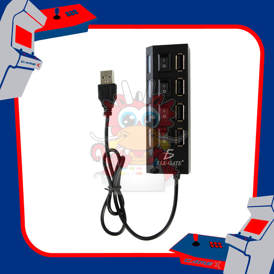 Hub conector de USB Para PC o mini consolas
