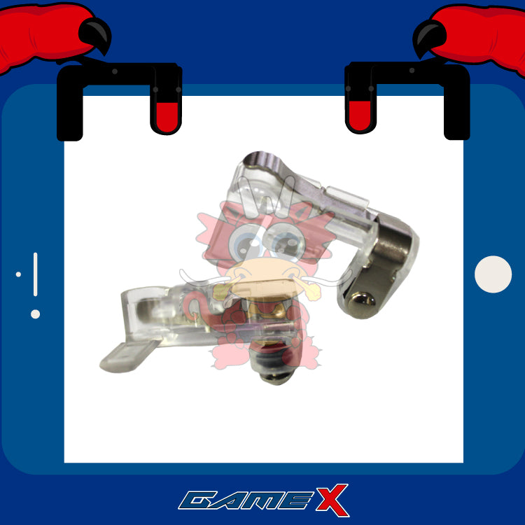 Gatillos para Celular Third K01 Traslucidos Metálicos
