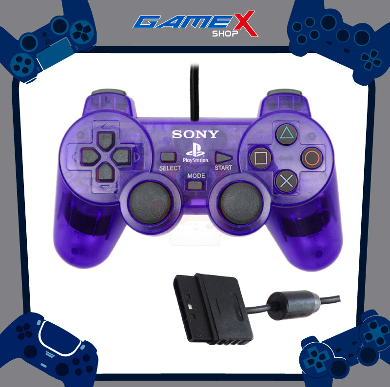 Control Alámbrico PS2 Traslucido