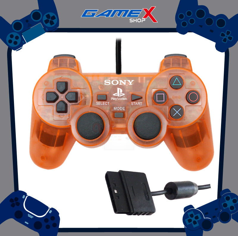 Control Alámbrico PS2 Traslucido