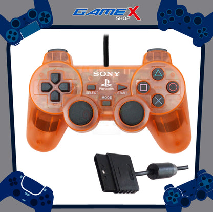 Control Alámbrico PS2 Traslucido