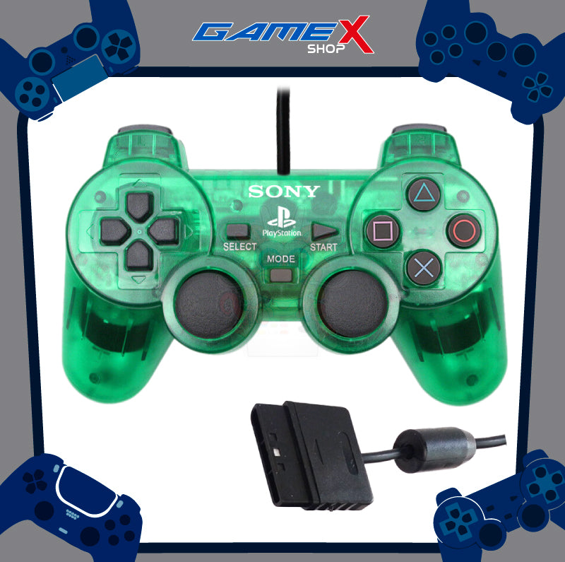 Control Alámbrico PS2 Traslucido