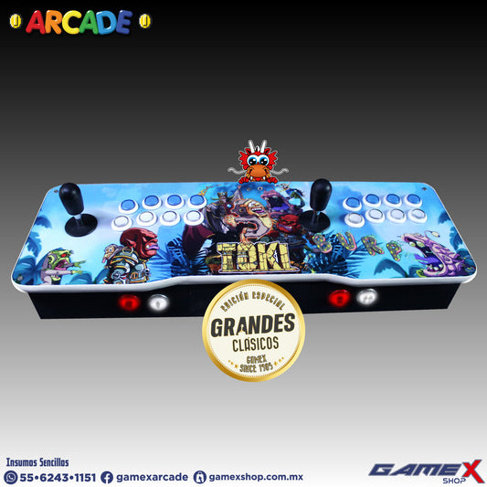 Tablero Arcade Doble 2 jugadores PC GameX Shop