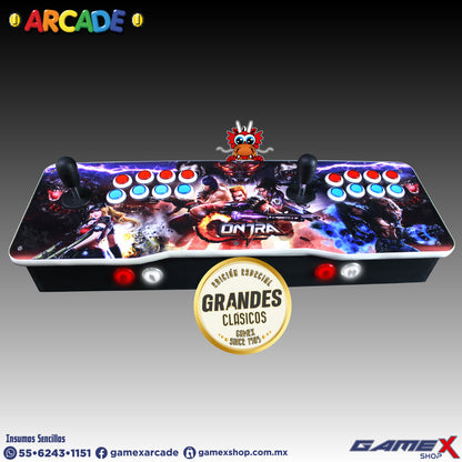 Tablero Arcade Doble 2 jugadores PC GameX Shop