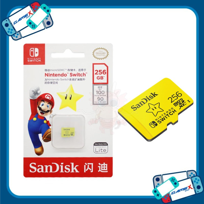 MicroSDXC para Nintendo Switch