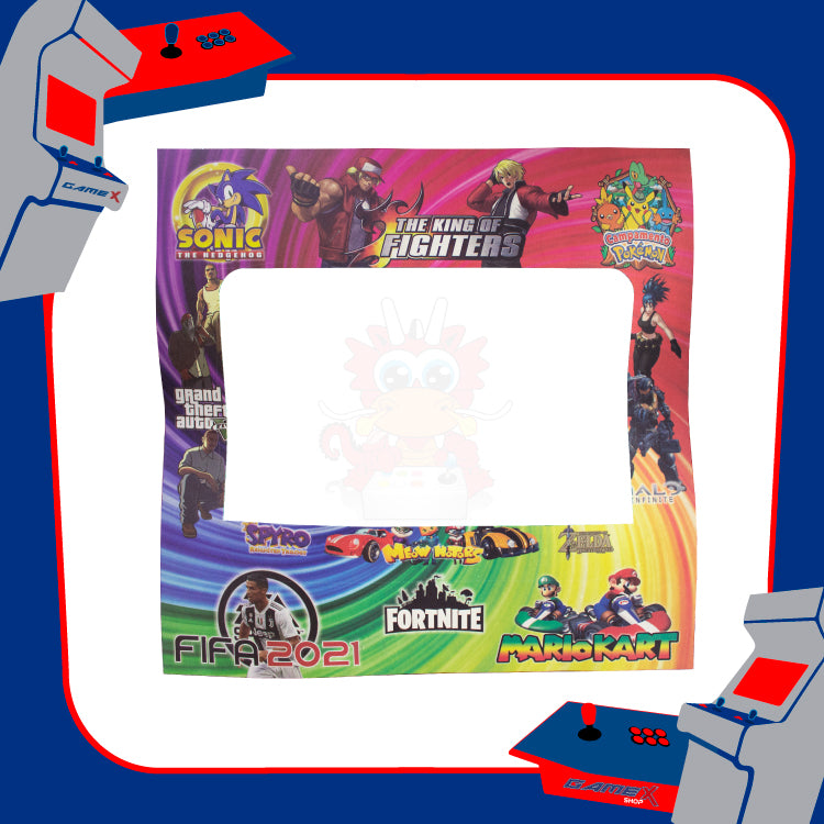 Antifaz para Maquina Arcade