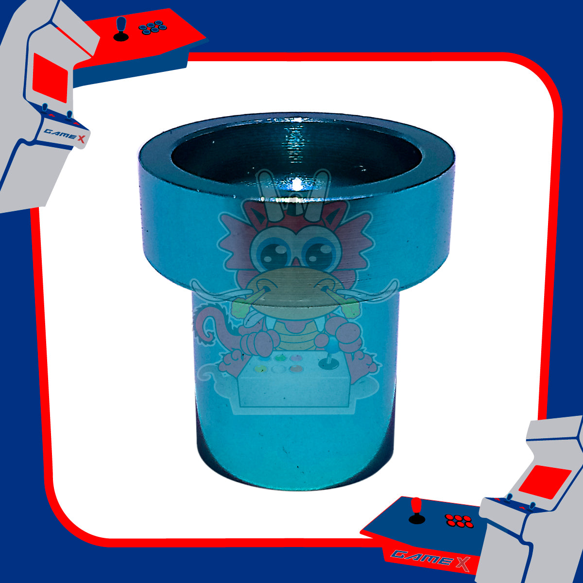 Actuador Aluminio 15mm (Palanca Sanwa o Seimitsu)