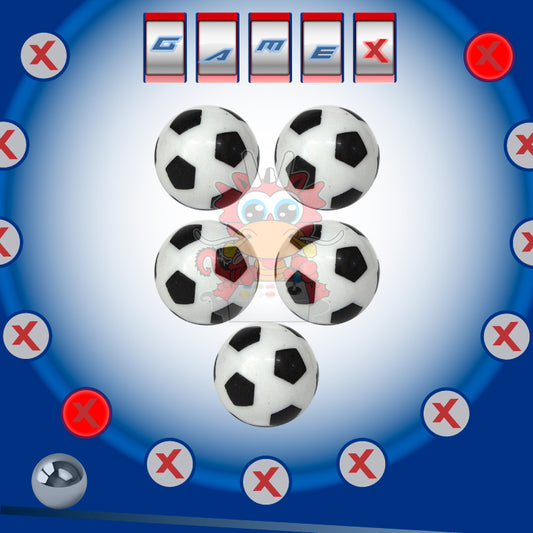 Juego de 5 pelotitas para Máquina Pinball