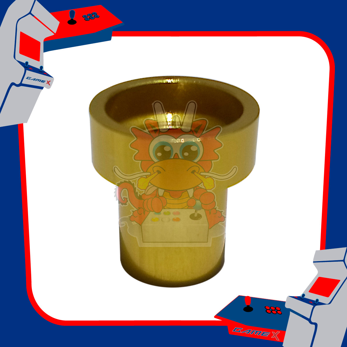 Actuador Aluminio 15mm (Palanca Sanwa o Seimitsu)