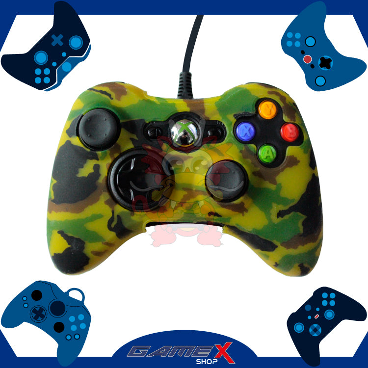 Funda Silicón Camuflaje para Control Xbox 360