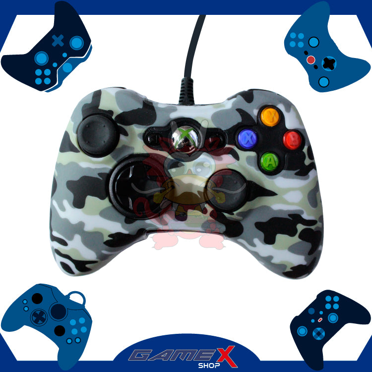 Funda Silicón Camuflaje para Control Xbox 360