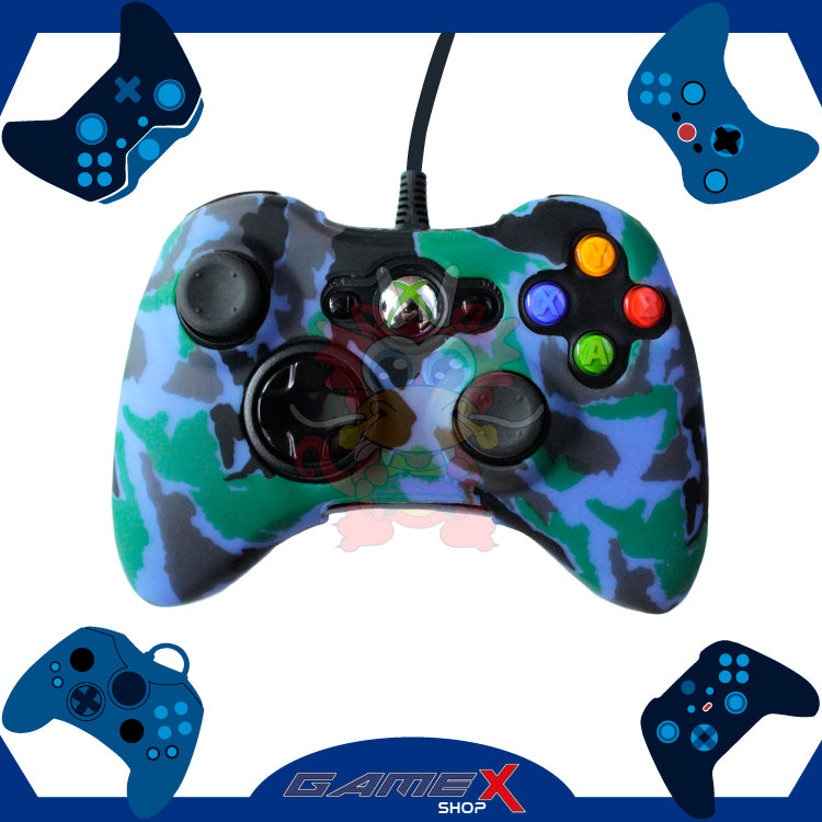 Funda Silicón Camuflaje para Control Xbox 360