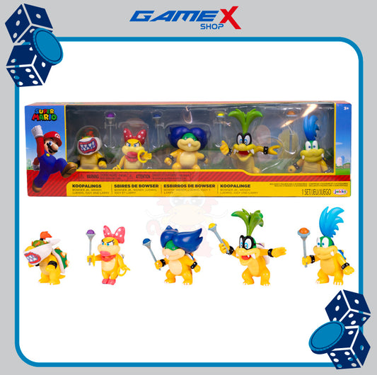 Set 5 figuras Koopalings