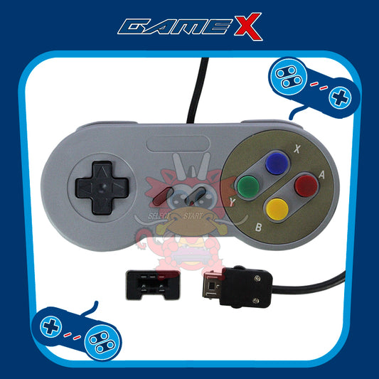 Control Alámbrico Mini SNES