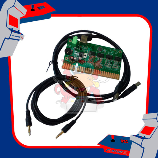 Pulsador USB Jamma 2 jugadores Importado