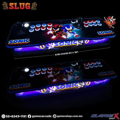 Tablero Arcade 2 jugadores para PC  Mod 2022 GameX Shop