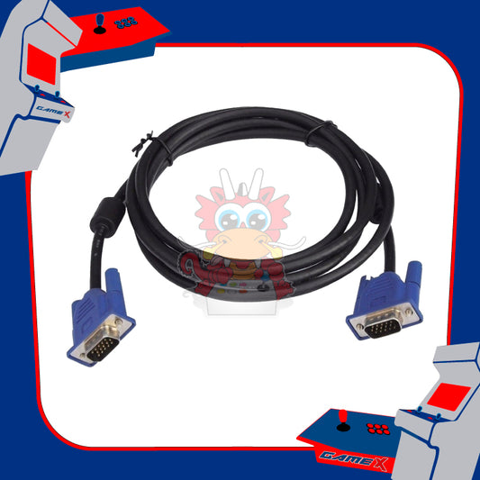Cable doble entrada VGA Macho